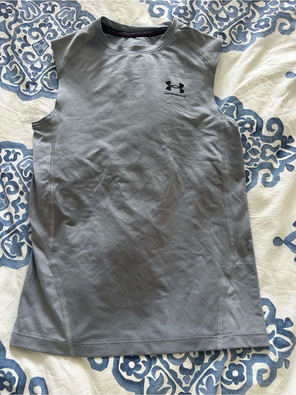 Under Armour Gray Sleeveless Performance Top